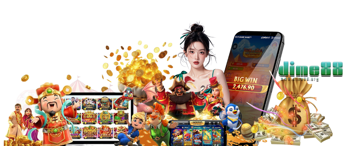 Dime88 fastest auto system slot website in Thailand, easy to play with exciting bonus features